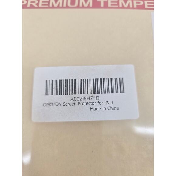 OMOTON 3 Pack iPad Tempered Glass Screen Protector Set – New Sealed - Picture 3 of 3
